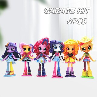 Foto 1 | Foto 1 | Venta Internacional - Figura, Estatua De Juguete, Dibujos Animados, Ponis, Niñas, 12-13 Cm, Pvc Y Abs