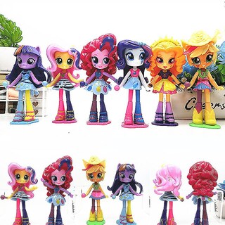 Foto 2 | Foto 2 | Venta Internacional - Figura, Estatua De Juguete, Dibujos Animados, Ponis, Niñas, 12-13 Cm, Pvc Y Abs