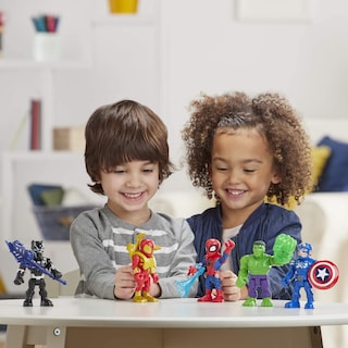 Foto 5 | Foto 5 | Set De Figuras De Acción Marvel Super Hero Adventures, Paquete De 5 - Venta Internacional.