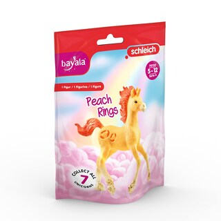 Foto 5 | Foto 5 | Figura Coleccionable De Unicornio Schleich Peach Rings 5+ - Venta Internacional.