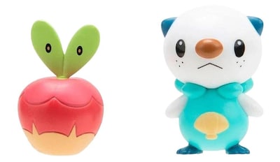 Foto 2 | Foto 2 | Figura Oshawott Y Applin Jazwares Pokemon Battle Figure Pack