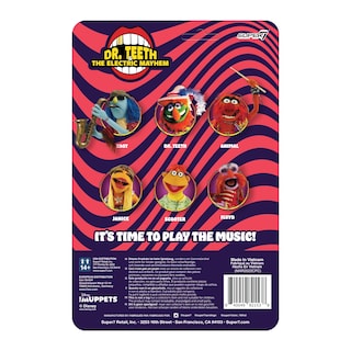 Foto 3 | Foto 3 | Figura De Acción Super7 The Muppets Electric Mayhem Band Zoot 9,5 Cm - Venta Internacional