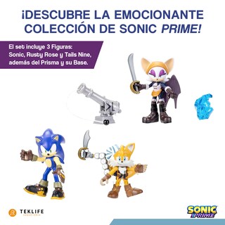 Foto 2 | Foto 2 | Sonic The Hedgehog Prime Ciudad New Yoke Set 3 Figuras