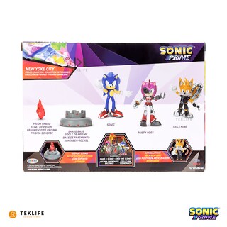 Foto 6 | Foto 6 | Sonic The Hedgehog Prime Ciudad New Yoke Set 3 Figuras