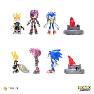 Foto 7 | Foto 7 | Sonic The Hedgehog Prime Ciudad New Yoke Set 3 Figuras