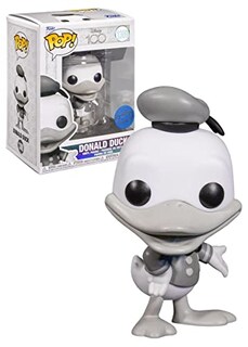 Foto 1 | Foto 1 | Figura Funko Disney 100 Pato Donald Pop En Blanco Y Negro! - Venta Internacional.