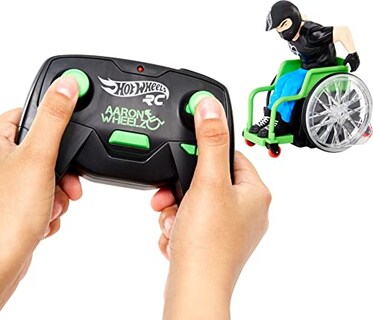 Foto 3 | Foto 3 | Silla De Ruedas Con Mando A Distancia Hot Wheels Rc Wheelz Stuntin' - Venta Internacional.