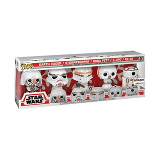 Foto 3 | Foto 3 | Funko Pop! Paquete de 5 Muñecos de Nieve Navideños Star Wars - Venta Internacional