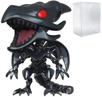 Foto 1 | Foto 1 | Figura Funko Yu-gi-oh! ¡black Dragon Pop De Ojos Rojos! ¿vinilo - Venta Internacional.
