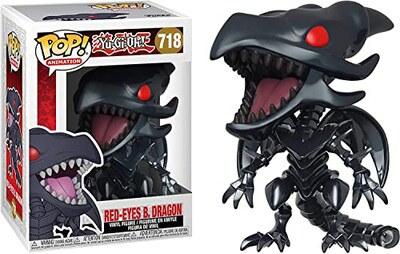 Foto 2 | Foto 2 | Figura Funko Yu-gi-oh! ¡black Dragon Pop De Ojos Rojos! ¿vinilo - Venta Internacional.