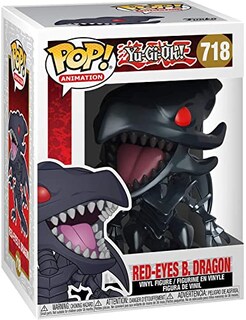 Foto 3 | Foto 3 | Figura Funko Yu-gi-oh! ¡black Dragon Pop De Ojos Rojos! ¿vinilo - Venta Internacional.