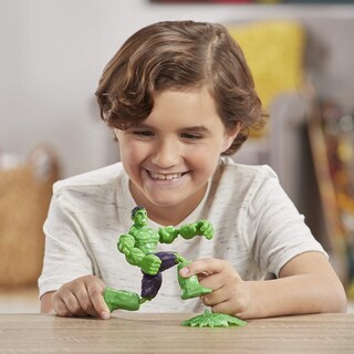 Foto 6 | Foto 6 | Figura De Acción Hulk Bend And Flex Marvel De 6 Pulgadas De - Venta Internacional.