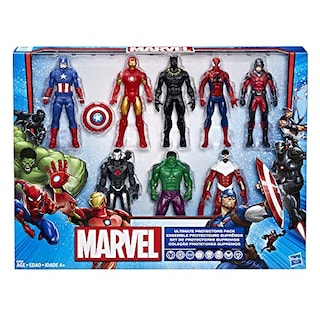 Foto 1 | Foto 1 | Figuras De Acción Hasbro Marvel Avengers Iron Man Hulk Black Pa - Venta Internacional.