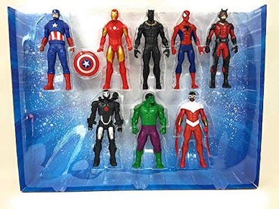 Foto 3 | Foto 3 | Figuras De Acción Hasbro Marvel Avengers Iron Man Hulk Black Pa - Venta Internacional.