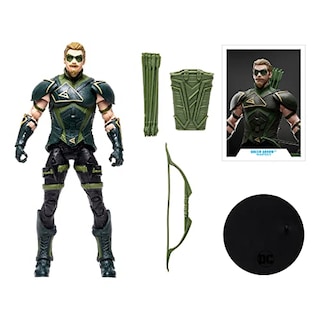 Foto 6 | Foto 6 | Mcfarlane - Dc Gaming 7'' Figuras Wave 7 - Green Arrow (inj - Venta Internacional.