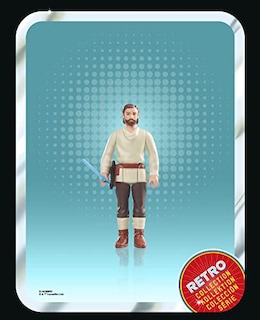 Foto 3 | Foto 3 | Figura De Obi-wan Kenobi (jedi Errante) De La Colección Retr - Venta Internacional.