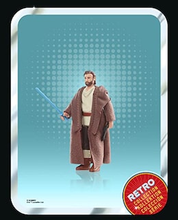 Foto 5 | Foto 5 | Figura De Obi-wan Kenobi (jedi Errante) De La Colección Retr - Venta Internacional.