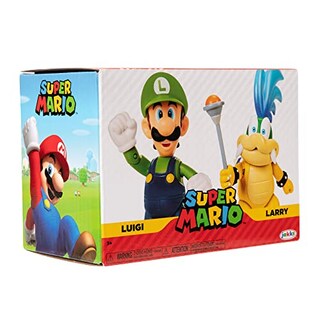 Foto 7 | Foto 7 | Figura De Acción Super Mario Nintendo 4 2 Pack Luigi Vs. Larry - Venta Internacional.