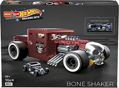 Foto 6 | Foto 6 | Set De Construcción Mega Hot Wheels Bone Shaker Con Ruedas Giratorias - Venta Internacional.