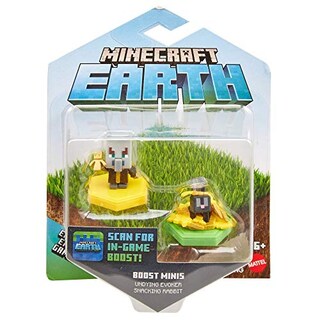 Foto 4 | Foto 4 | Minifiguras De Minecraft Earth Boost De Toy Mattel, Paquete De 2 - Venta Internacional.