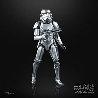 Foto 6 | Foto 6 | Figura De Acción Star Wars Sw Bl Carbon 2nd Metallic Stormtroop - Venta Internacional.