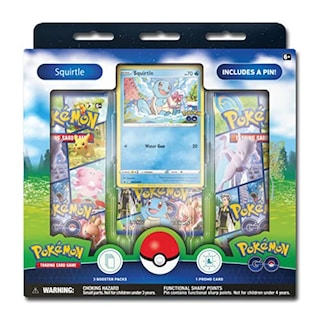 Foto 1 | Foto 1 | Colección de Pines Pokémon Tcg Pokémon Go Con Squirtle - Venta Internacional
