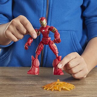 Foto 2 | Foto 2 | Figura de Acción Hasbro Marvel Avengers Bend And Flex Iron Man - Venta Internacional