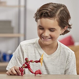 Foto 4 | Foto 4 | Figura de Acción Hasbro Marvel Avengers Bend And Flex Iron Man - Venta Internacional