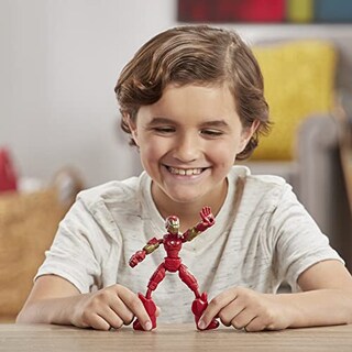 Foto 6 | Foto 6 | Figura de Acción Hasbro Marvel Avengers Bend And Flex Iron Man - Venta Internacional