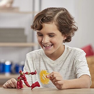 Foto 7 | Foto 7 | Figura de Acción Hasbro Marvel Avengers Bend And Flex Iron Man - Venta Internacional