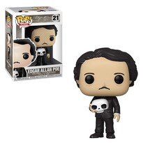 Funko Pop! Figura Coleccionable Icons De Edgar Allan Poe Con Calavera - Venta Internacional