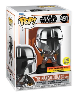 Foto 2 | Foto 2 | Figura de Acción Pop Funko Star Wars Mandalorian con Darksaber - Venta Internacional