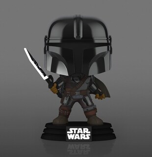 Foto 3 | Foto 3 | Figura de Acción Pop Funko Star Wars Mandalorian con Darksaber - Venta Internacional