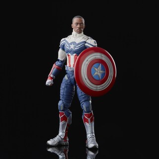 Foto 4 | Foto 4 | Figuras De Acción Capitán América De La Serie Marvel Legends, Paquete De 2 - Venta Internacional.