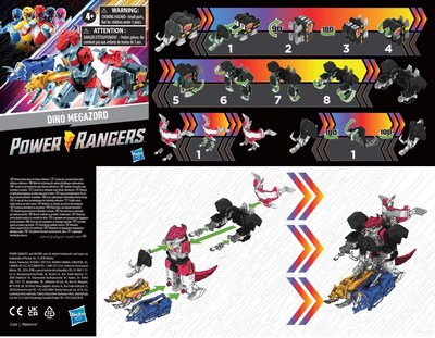 Foto 5 | Foto 5 | Figura de Acción Power Rangers Megazord Megapack Playskool - Venta Internacional