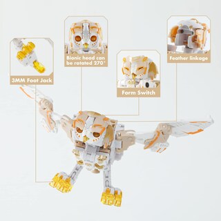Foto 5 | Foto 5 | Figura de Acción 52toys Beastbox Bb-41 Whitenoise Búho 20 cm - Venta Internacional