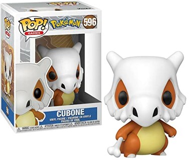 Foto 2 | Foto 2 | Figura Pokemon Cubone Pop! Vinilo con Funda Protectora Pop Box - Venta Internacional