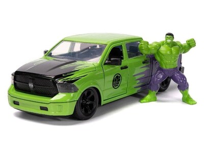 Foto 1 | Foto 1 | Coche Dodge RAM 1500 Toy Jada 1:24 con Hulk - Venta Internacional
