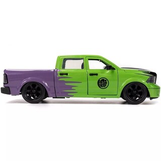 Foto 3 | Foto 3 | Coche Dodge RAM 1500 Toy Jada 1:24 con Hulk - Venta Internacional