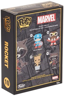 Foto 3 | Foto 3 | Pin Funko Pop! ¡cohete Marvel - Venta Internacional
