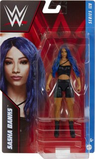 Foto 5 | Foto 5 | Figura de Acción Mattel WWE Sasha Banks - Venta Internacional
