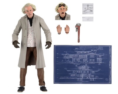 Foto 5 | Foto 5 | Figura de Acción Neca Regreso al Futuro Ultimate Doc Brown - Venta Internacional