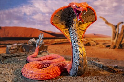 Foto 2 | Foto 2 | Figura De Acción Mcfarlane Toys Raw10 Series Battlesnake - Venta Internacional