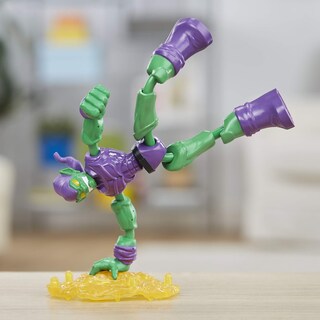 Foto 4 | Foto 4 | Figura De Acción Toy Spider-man Marvel Bend And Flex Green Goblin - Venta Internacional