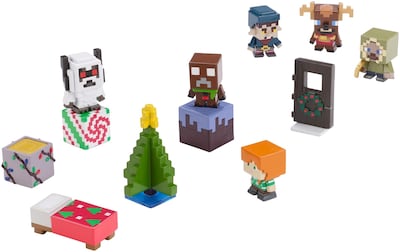 Foto 2 | Foto 2 | Paquete de Figuras Mattel Apples To Apples Biome Holiday con 6 Figuras - Venta Internacional