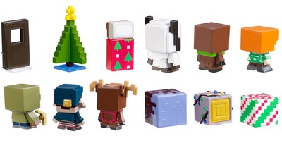 Foto 3 | Foto 3 | Paquete de Figuras Mattel Apples To Apples Biome Holiday con 6 Figuras - Venta Internacional