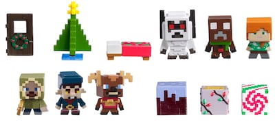 Foto 5 | Foto 5 | Paquete de Figuras Mattel Apples To Apples Biome Holiday con 6 Figuras - Venta Internacional