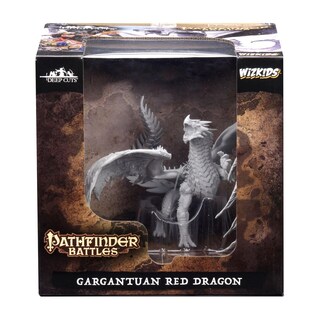 Foto 1 | Foto 1 | Pathfinder en Miniatura De Wizkids Lucha Contra Cortes Profundos y Gigantesco Dragón Rojo - Venta Internacional