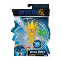 Figura De Acción Sonic The Hedgehog 2 The Movie Super Sonic - Venta Internacional