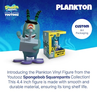 Foto 2 | Foto 2 | Figura de Vinilo Youtooz Plankton - Venta Internacional